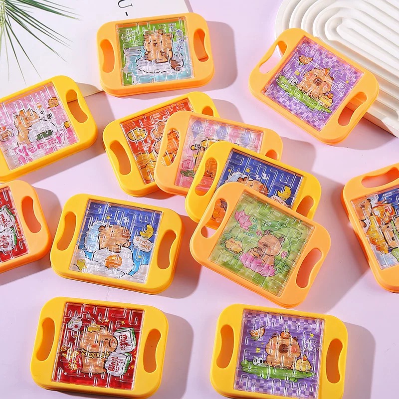 BORONG 【50 pcs】Maze Ball Puzzle Kid Early Learn Goodies Door Gift Toy ...
