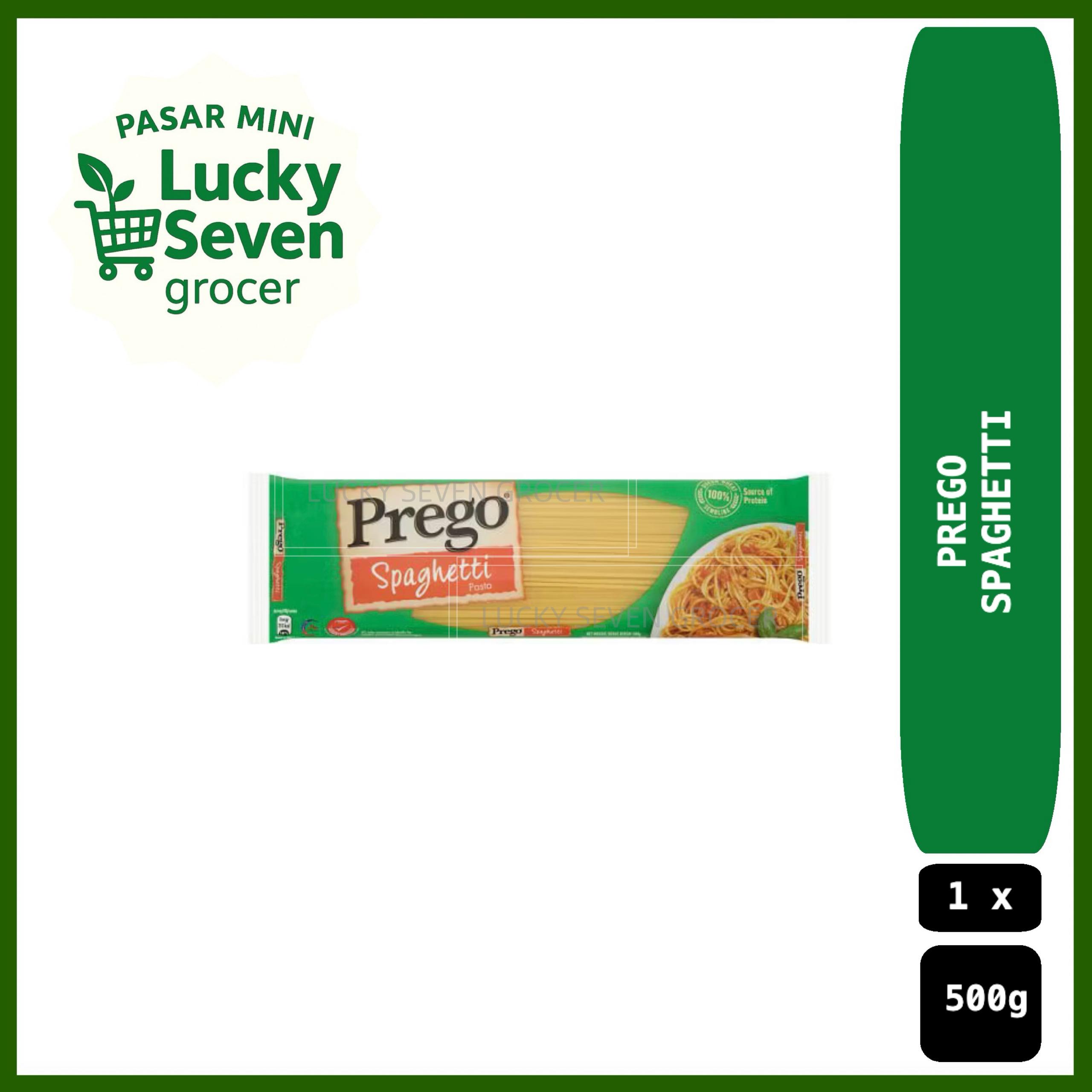 PREGO Pasta Spaghetti / Fettucine / Angel Hair 500g | Shopee Malaysia