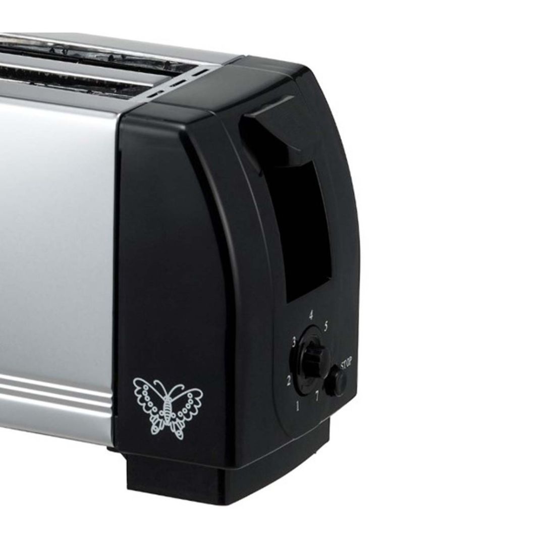 Butterfly Pembakar Roti 4 Slice Bread Toaster BT-8064N | Shopee Malaysia