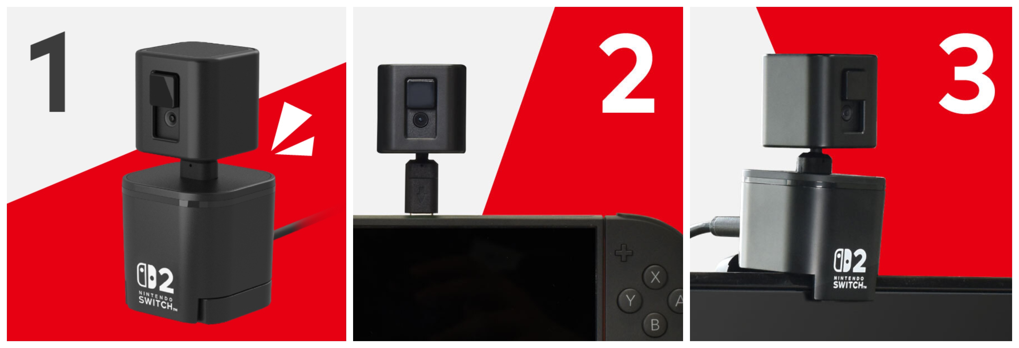 NINTENDO OFFICIALLY LICENSED HORI USB Camera for Nintendo Switch 2 NS2 ...