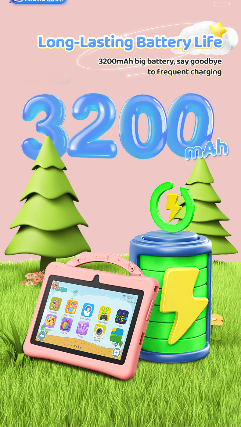 Kiumo tablet for kids Tablet Education tablet android tab Learning ...