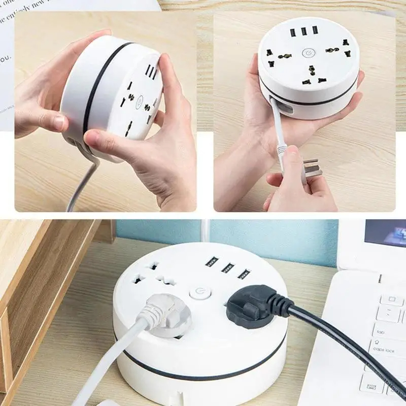 Round Scalable Wires Leads Adapters for Home and Travel electrical ...