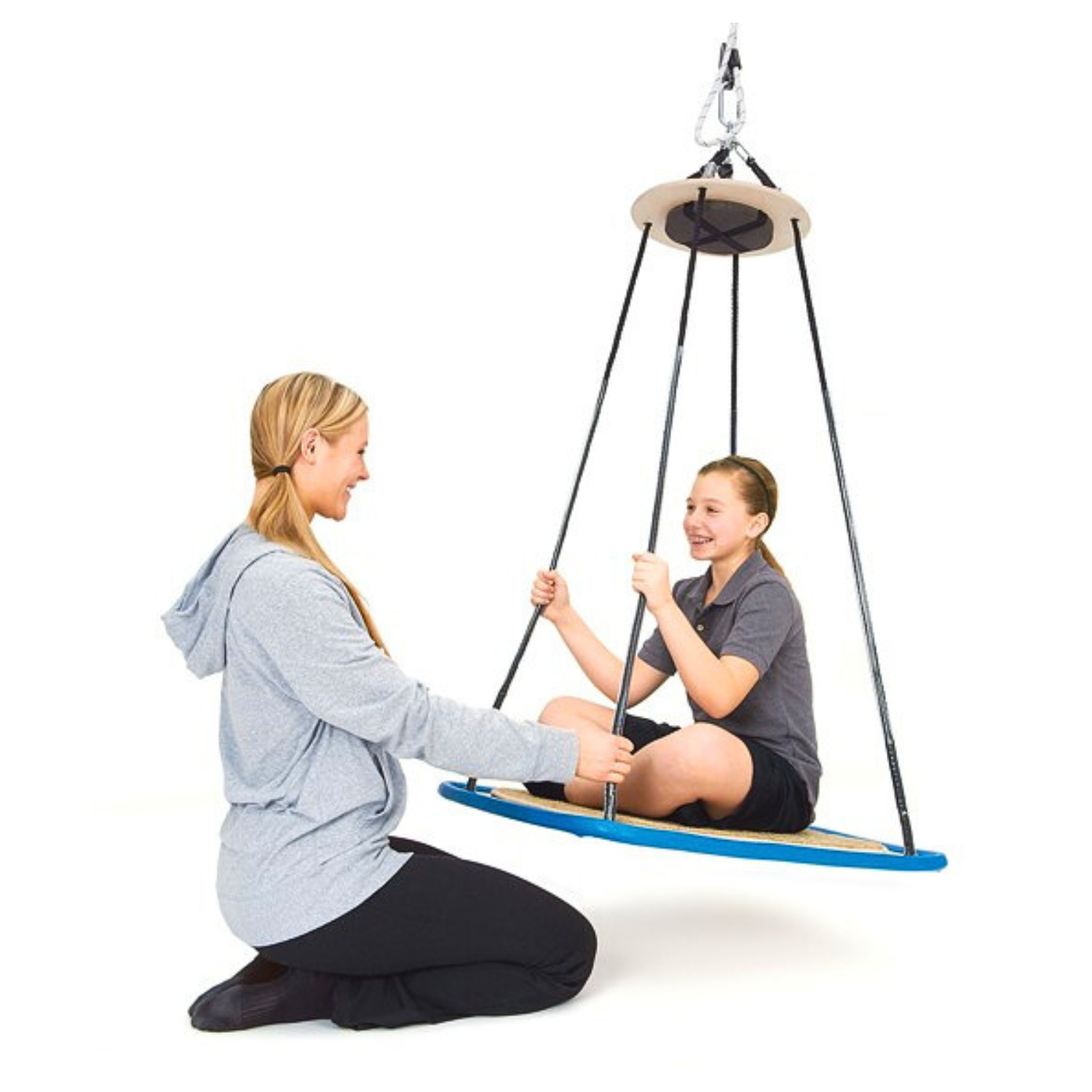 Square Platform Sensory Swing, Vestibular Integration Therapy Tool for ...