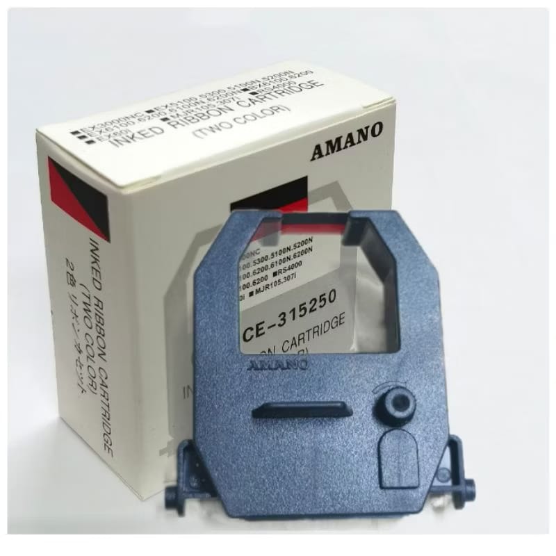 AMANO Ribbon Punch Card Ribbon Punch Card Ink *Original Product ...