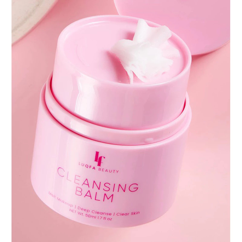 Luqfa Beauty Cleansing Balm – Gentle Makeup Remover, Deep Clean ...