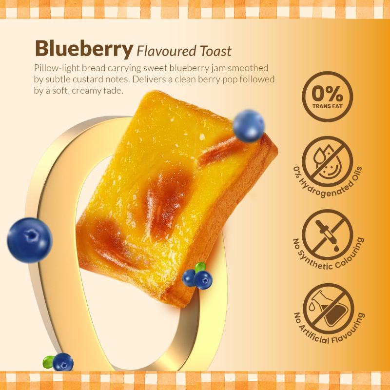 [BLUEBERRY TOAST] Ooobun by Neutrovis HALAL Homemade Bread with ...