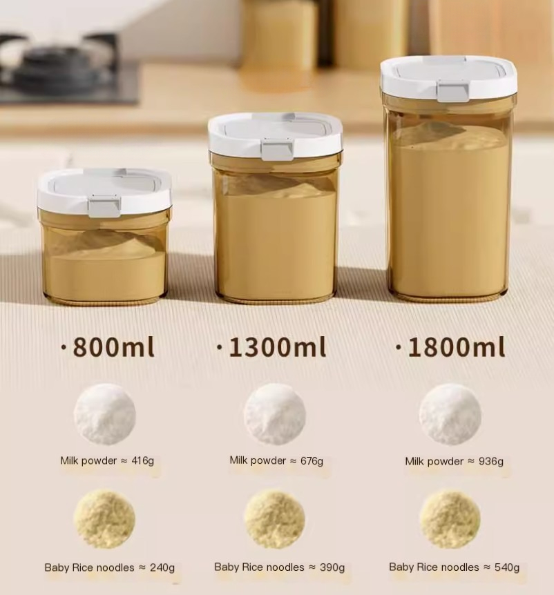Milk Powder Container | Bekas Susu Tepung, Kedap Udara Portable Percuma ...