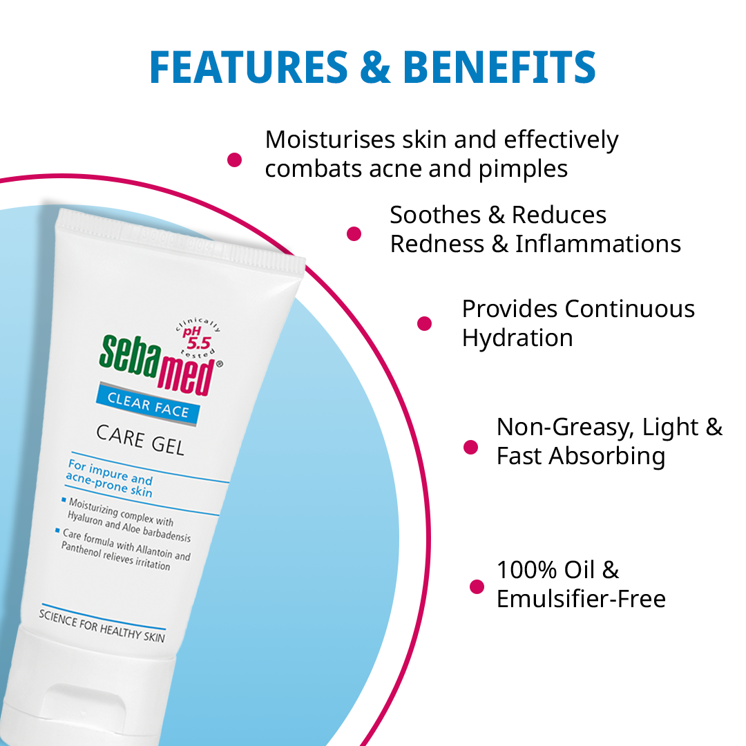 sebamed Clear Face Care Gel (50ml) | Shopee Malaysia