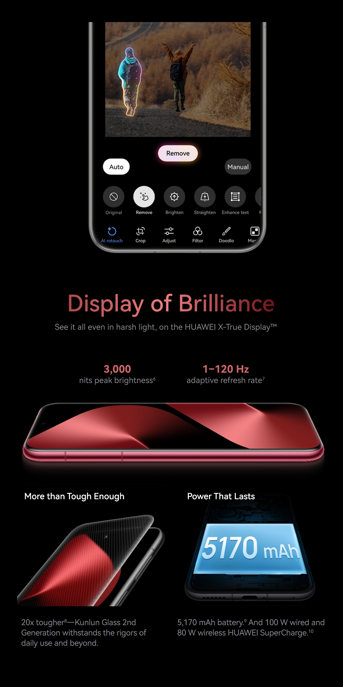HUAWEI Pura 80 Pro Smartphone l 1-inch Ultra Lighting Camera l Ultra ...