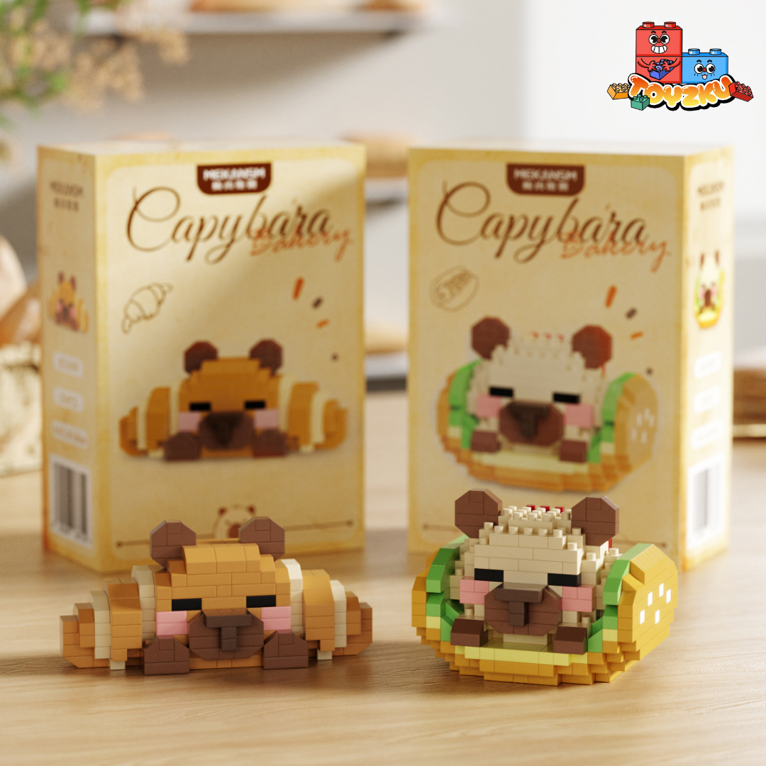 Mekansm Capybara Building Blocks Nano Bricks Blok Binaan Haiwan Comel ...