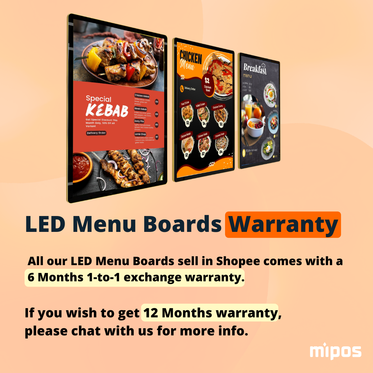 LED Magnetic Menu Board/Cafe LED Menu Board/Wall Mount Lightbox Menu ...