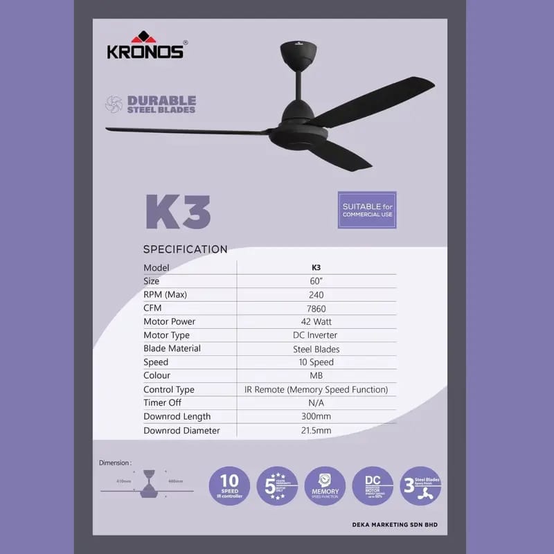 DEKA KRONOS K3 60
