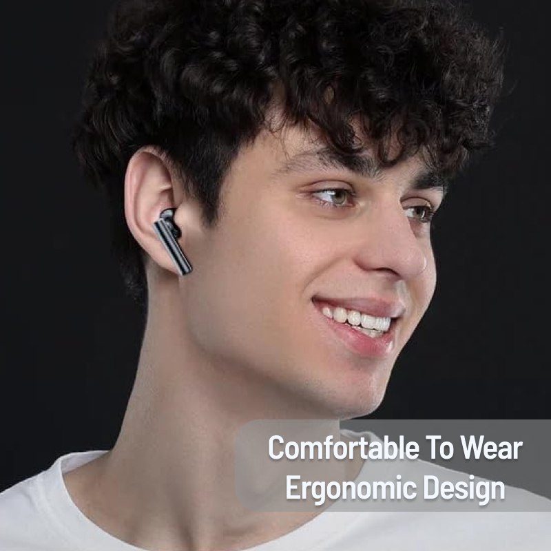 RECCI REP-W77 Bluetooth 5.3 TWS Earphone | ANC Noise Cancelling | Bunyi ...