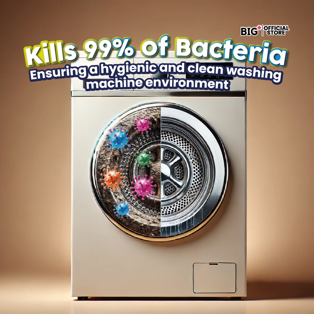 BIG+ Active Clean Washer Cleaner Laundry Washing Machine Cleaning