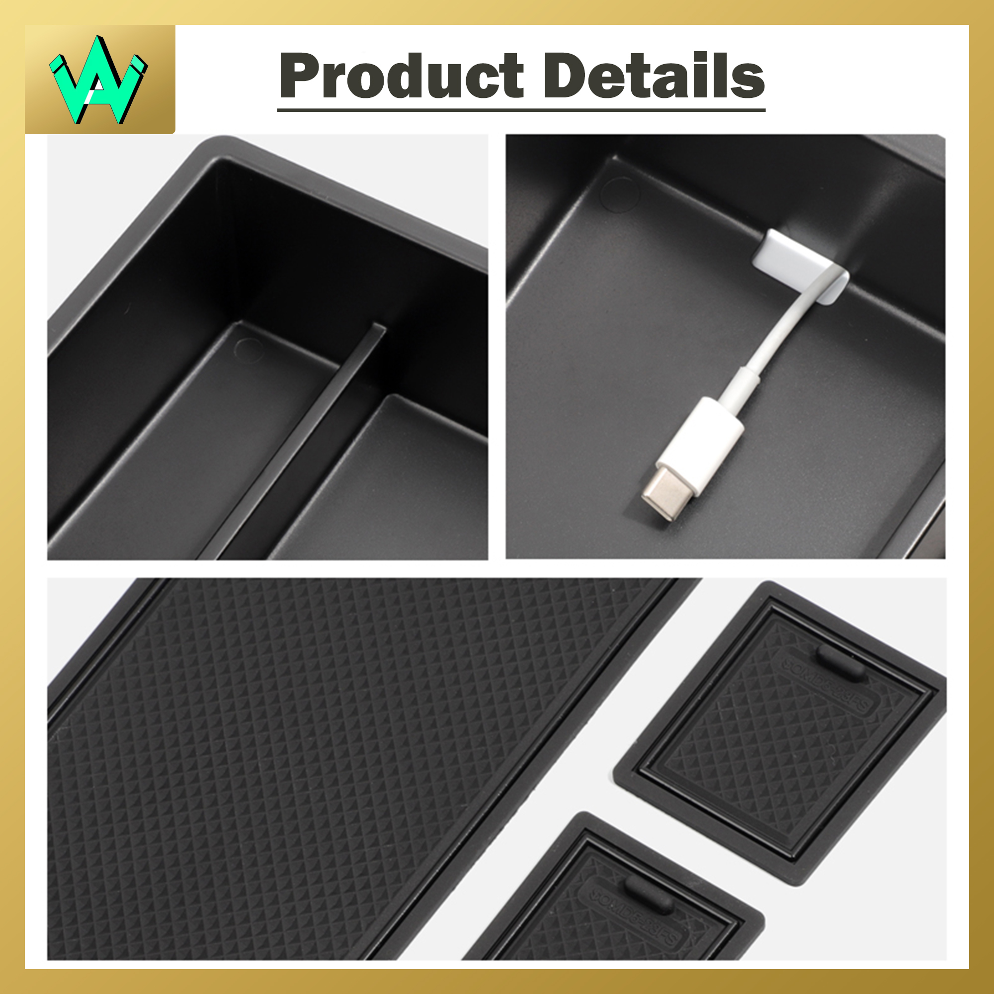 Chery Omoda 5 Armrest Storage Box Organizer Storage Box Car Accessories ...