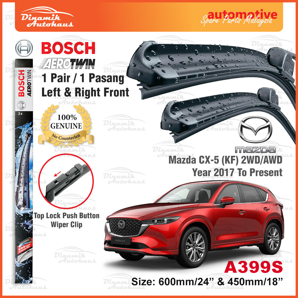 Mazda CX5 KF Year 2017 To Present Car Front Windshield Wiper Size 24 ...