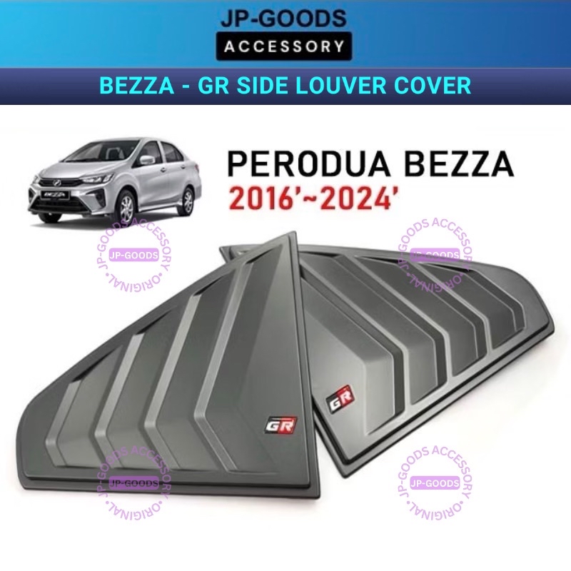Perodua Bezza 2016 - 2024 B300 GR Rear Side Louver Car Window Triangle ...