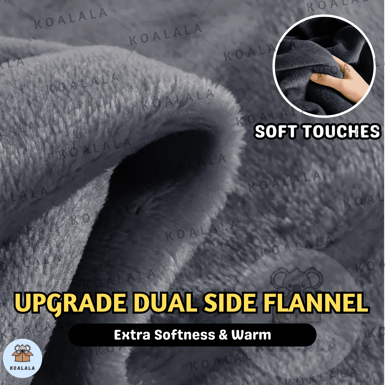 Flannel Fleece Blanket Coral Selimut Baldu Blanket Baby Single Blanket