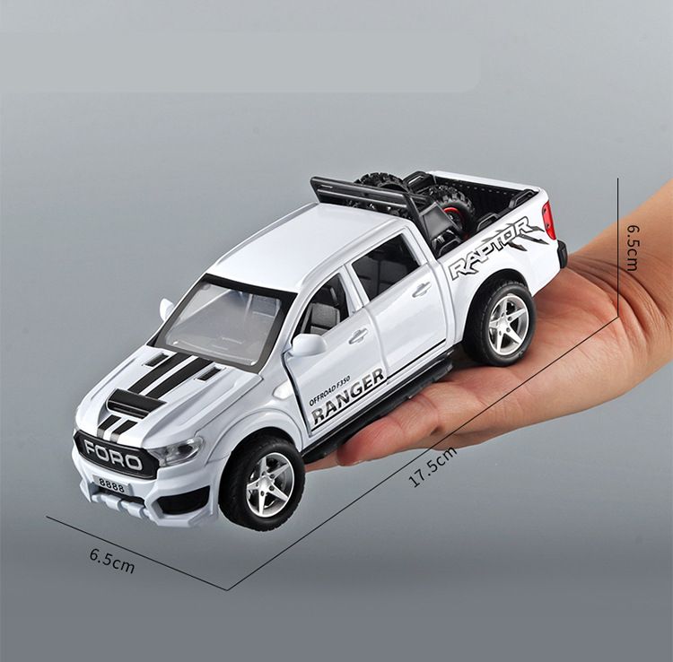 Maquette Voiture 1/32 Ford Raptor F350 - Alliage Et Plastique - Série Fast & Furious - Jouet Enfant