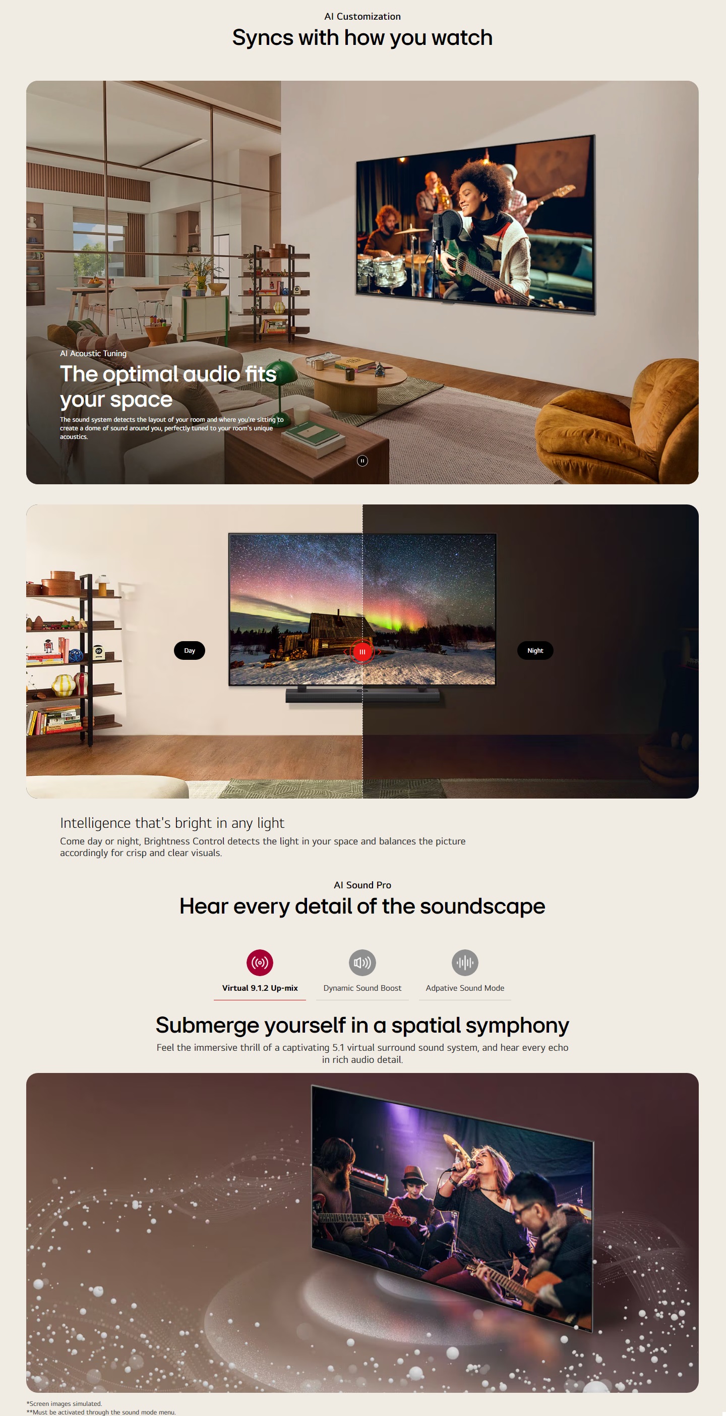 2024 NEW LG Smart TV 65 Inch 4K UHD UT75 HDR 10 Pro 65" Smart TV Murah