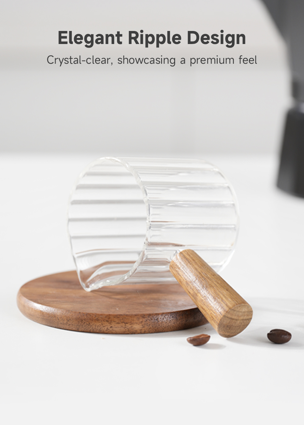Simplus Espresso Shot Glass丨90mL丨Measuring Cup丨Coffee Cup丨High ...