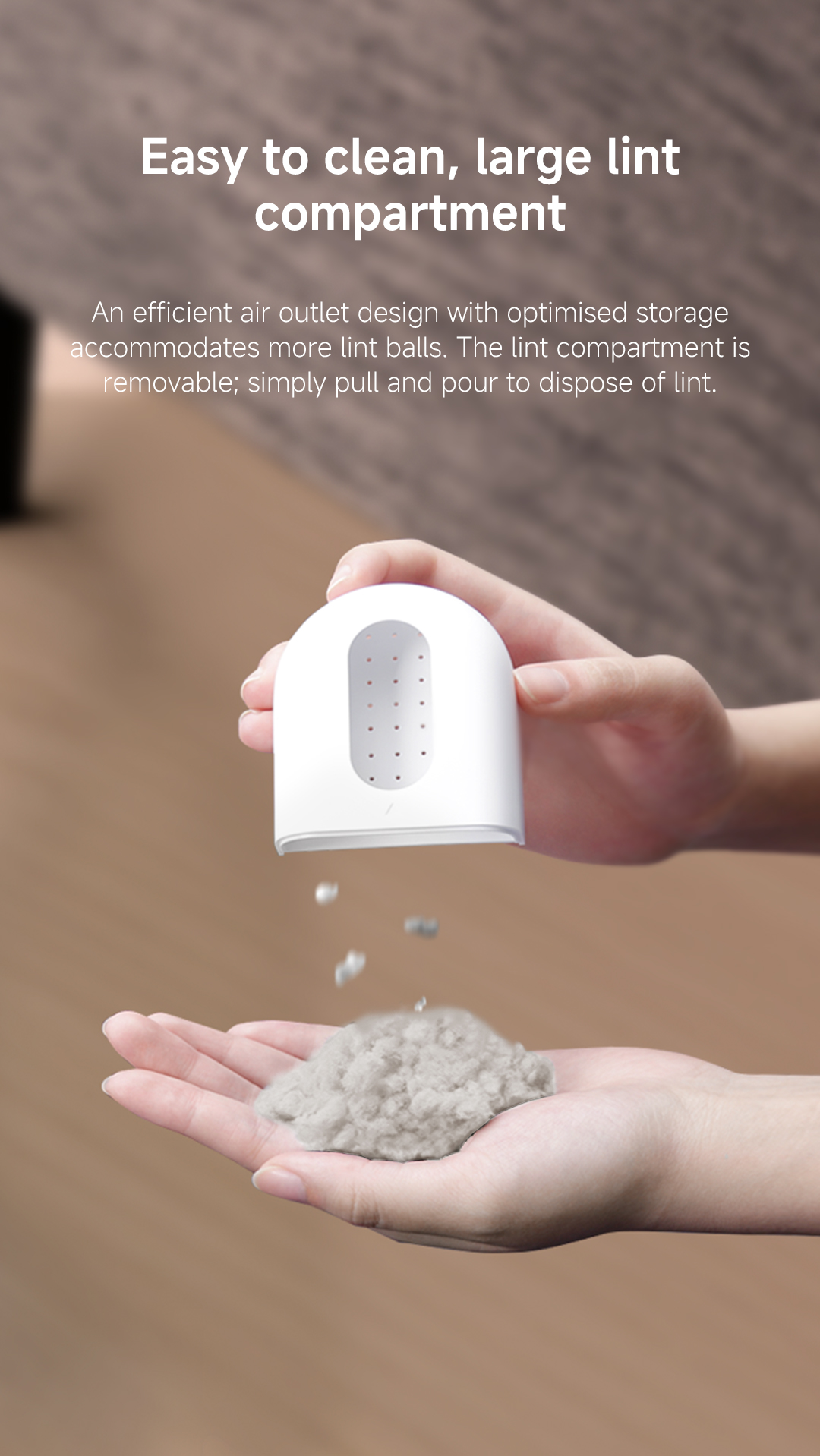 Xiaomi Lint Remover Bianco Xiaomi Lint Remover - Smacchiatore Elettrico Per Pelucchi Su Vestiti E Tessuti Togli Pelucchi Elettrico