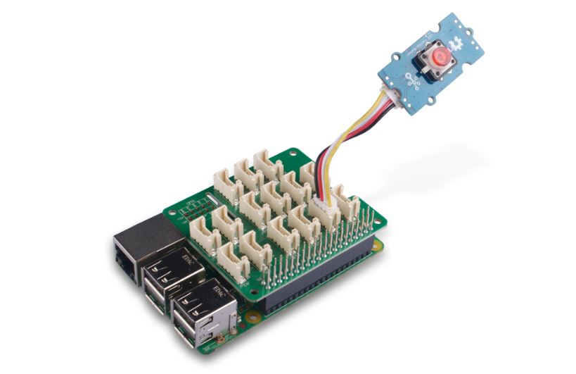Grove - LED Button (Yellow, Blue, Red) for Arduino and Raspberry Pi ...