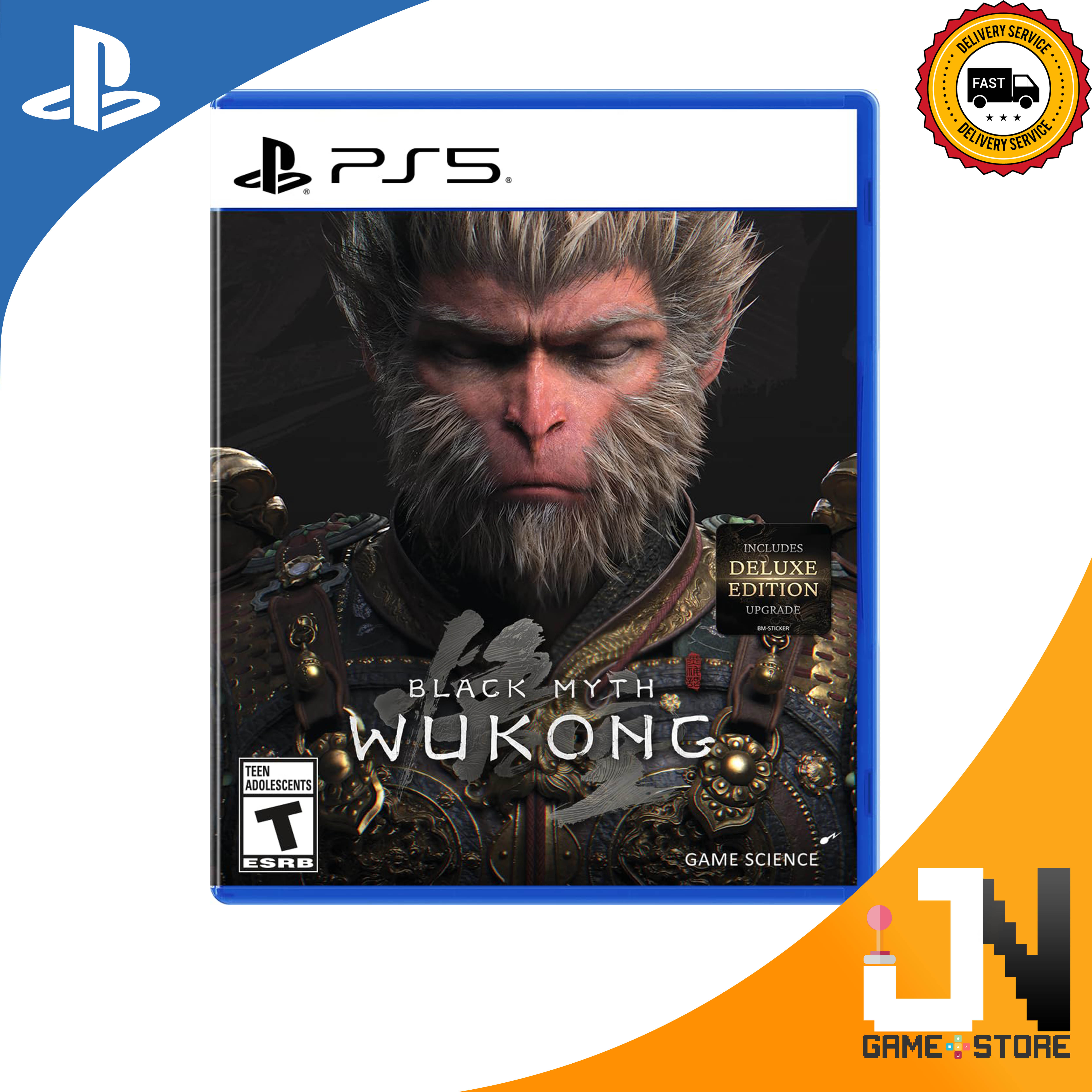 新品・未開封 PS5 黒神話 悟空 BLACK MYTH WUKONG 黑神話：悟空 數位豪華版 (簡體中文, 韓文, 英文, 泰文, 繁體