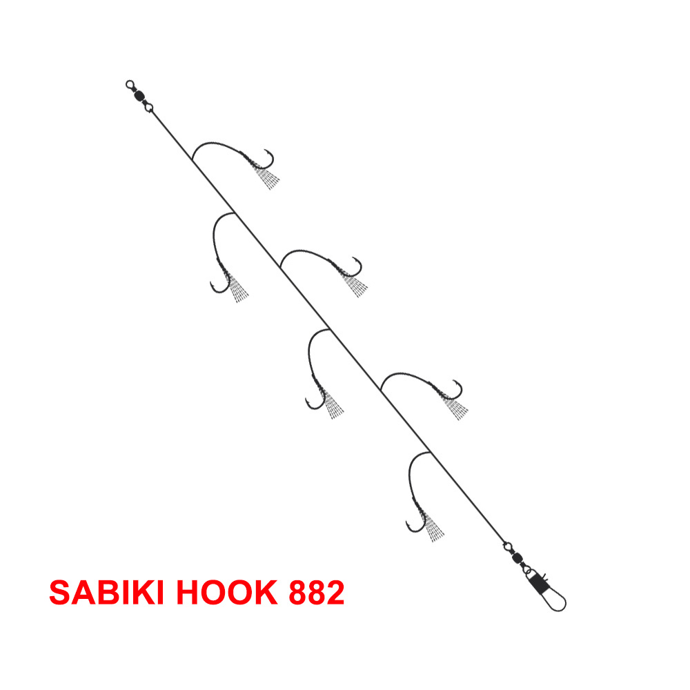 Fire Eagle Sabiki Hook 322 / 822 Fishing Hook Matakail Pancing Apollo ...