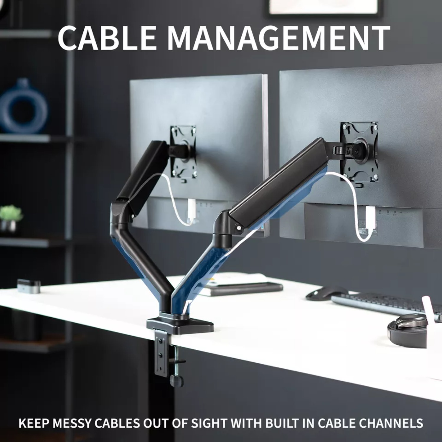 THRONMAX DUAL MONITOR STAND 17