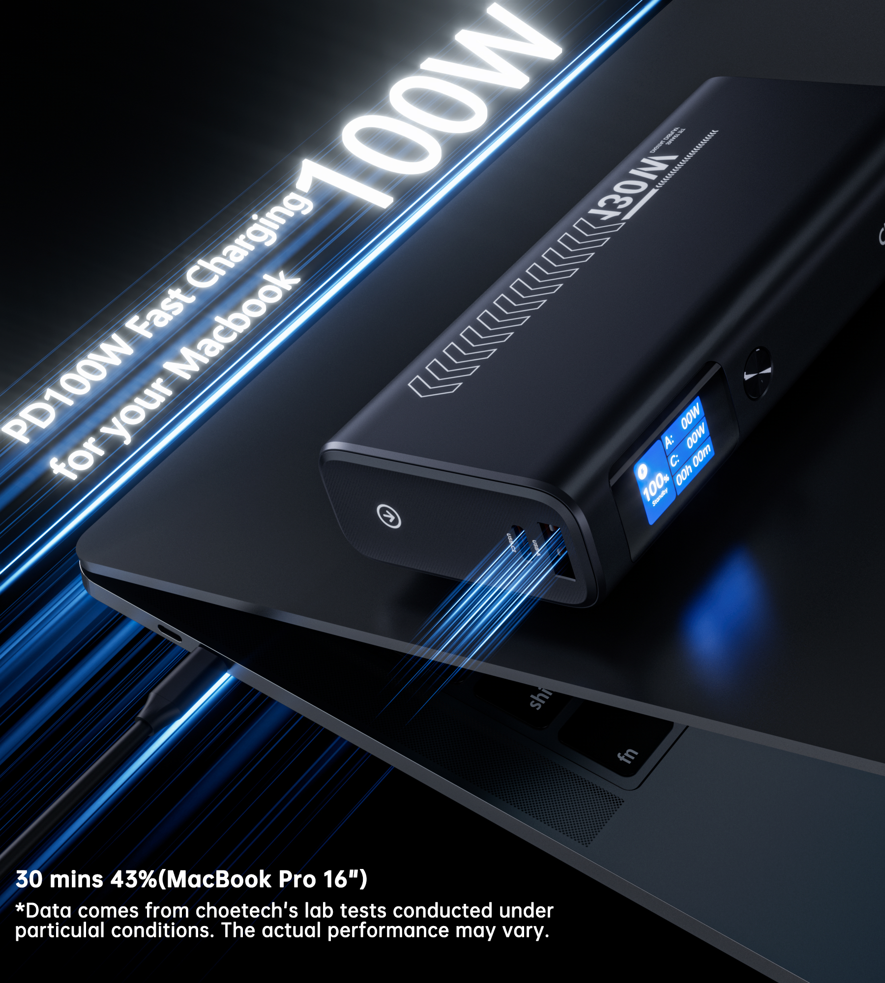 Choetech B701 B702 B670 10k/20k/27kmAh High Speed Fast Charging ...