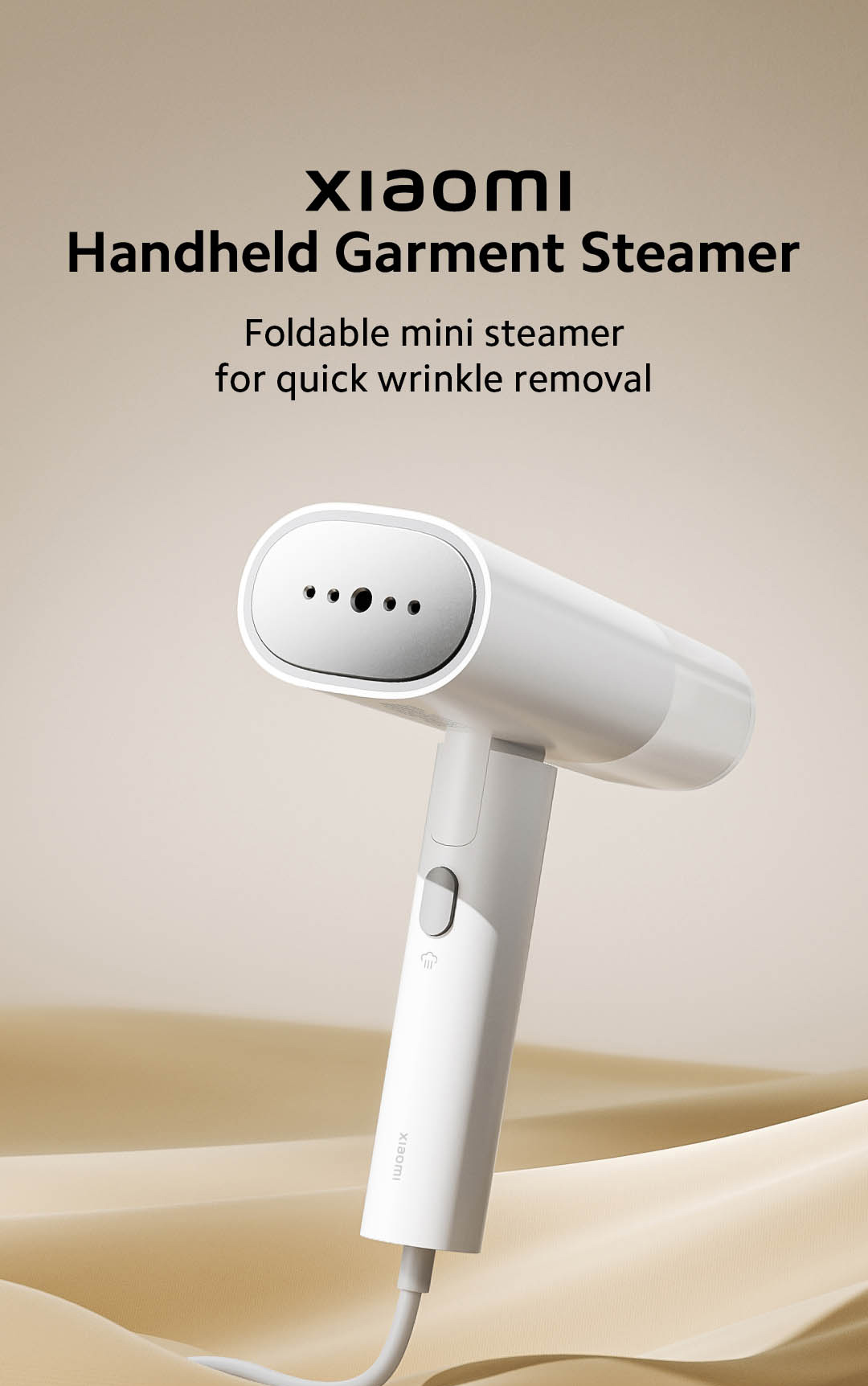 Xiaomi Handheld Garment Steamer | Foldable Mini Steamer | Large Water ...
