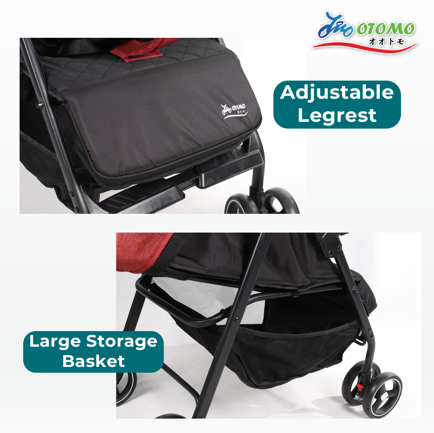 Premium Stroller Baby Travel Compact Bayi Lightweight Travel Essentials ...