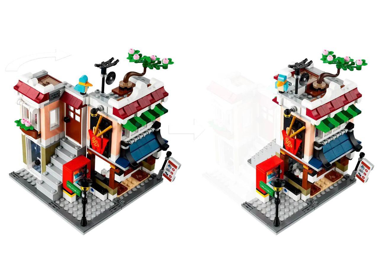 (Ready Stock) 31131 Lego Creator 3-in-1 Downtown Noodle Shop Building ...