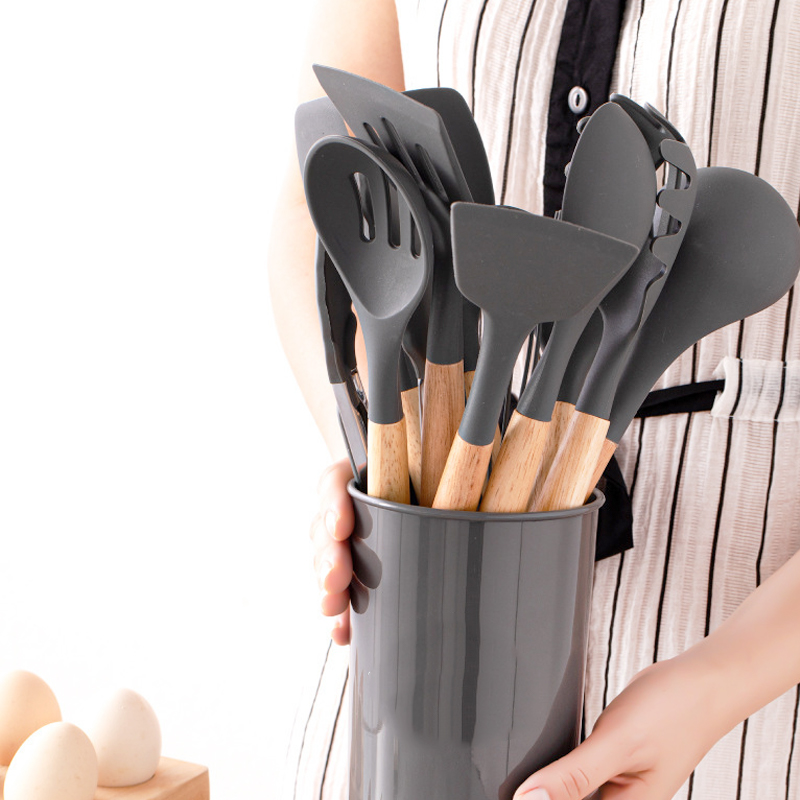 𝐔𝐋𝐓𝐈𝐌𝐀𝐓𝐄 𝐂𝐎𝐎𝐊𝐖𝐀𝐑𝐄 12 Pcs Kitchen Tools Utensils Cooking Set Kitchenware ...