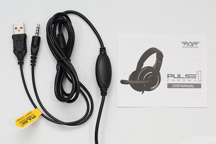 ARMAGGEDDON PULSE 1 CHROMA RGB Stereo 2.1 Ultra-light Weight Over Ear ...