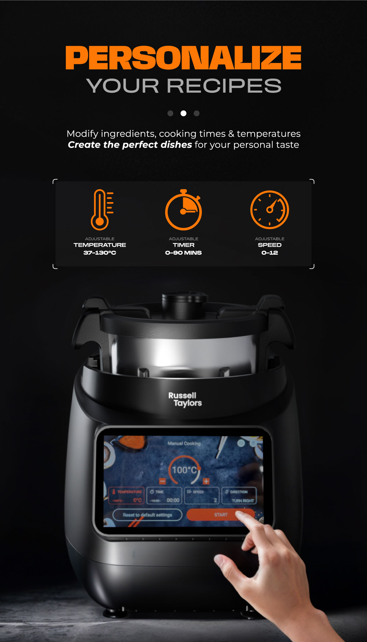 Russell Taylors iMix Pro Smart Cooker Periuk Pintar with Air Fryer ...