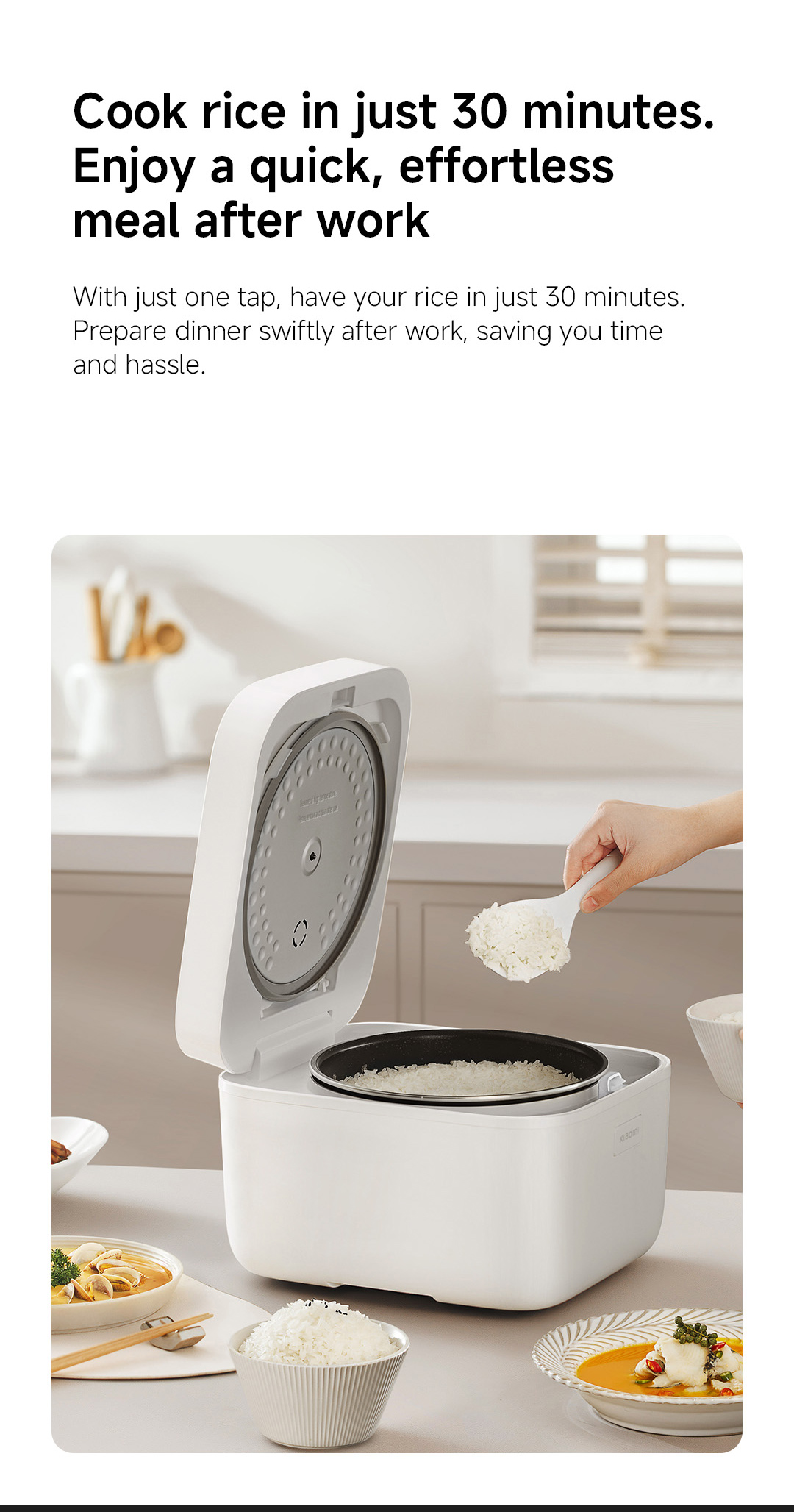 Xiaomi Multifunctional Rice Cooker 4L | Shopee Malaysia