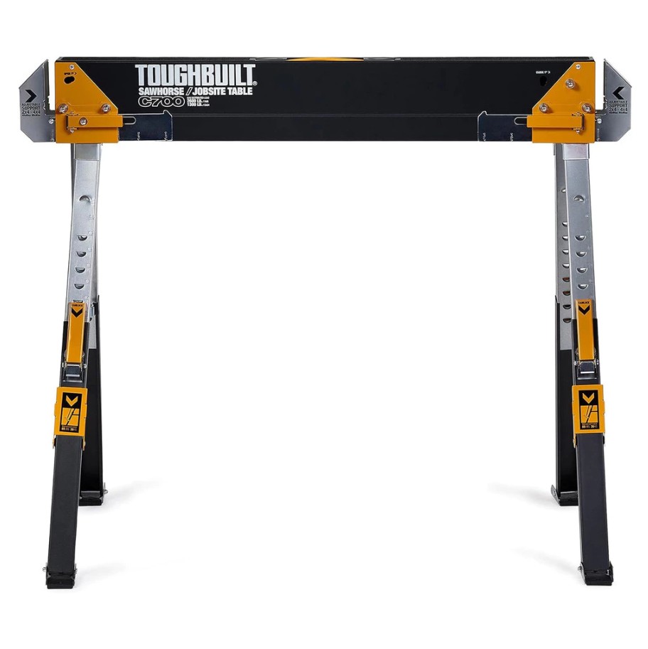 Jual TOUGHBUILT TOU-C700 Saw Horse/Adjustable Jobsite Table (Single - View #5