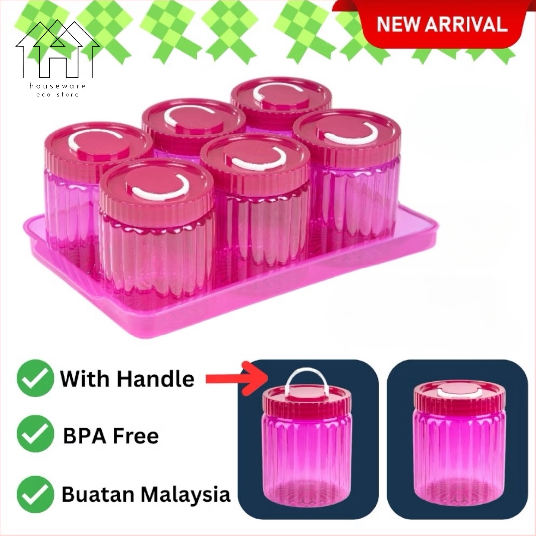 (DISKAUN HARI RAYA) Balang Kuih Raya Kedap Udara 800ml | Bekas Kuih ...