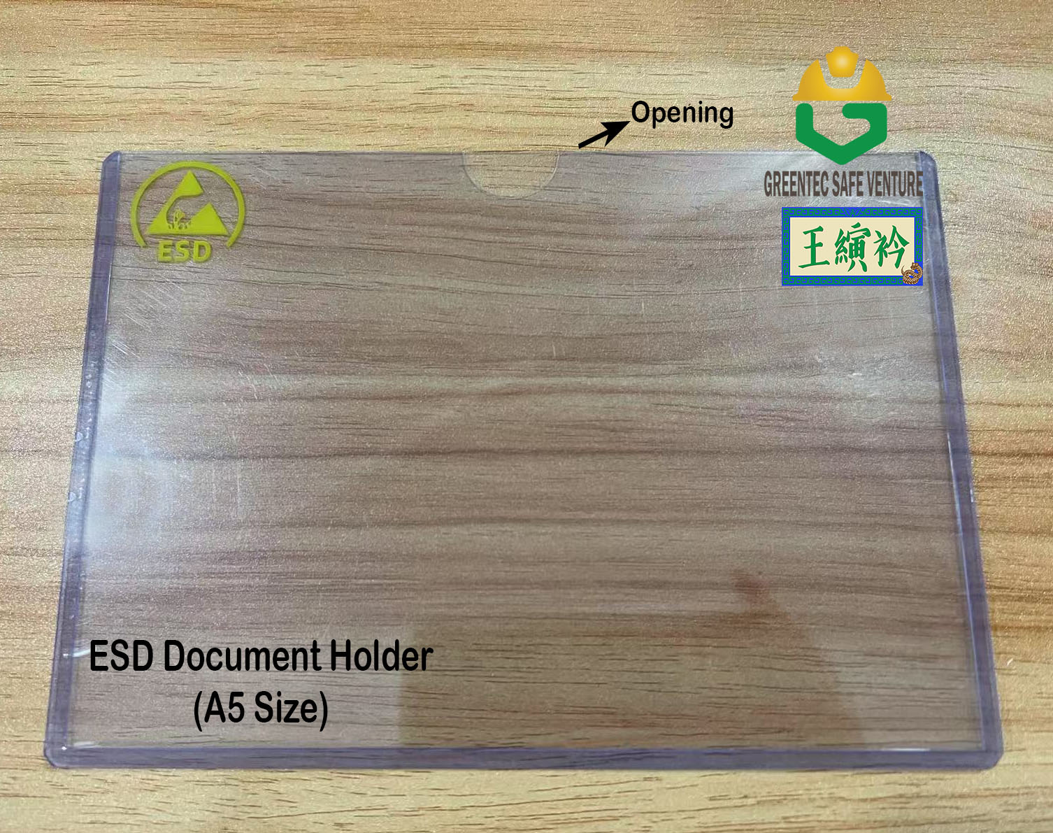 ESD Document Holders A4 A5 HARD ESD File storage ESD stationery file ...