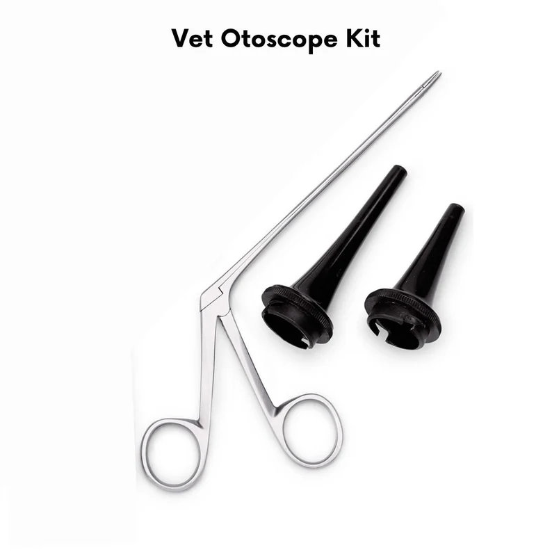 Professional Veterinary Operating Otoscope Kit with Hartmann Crocodile ...