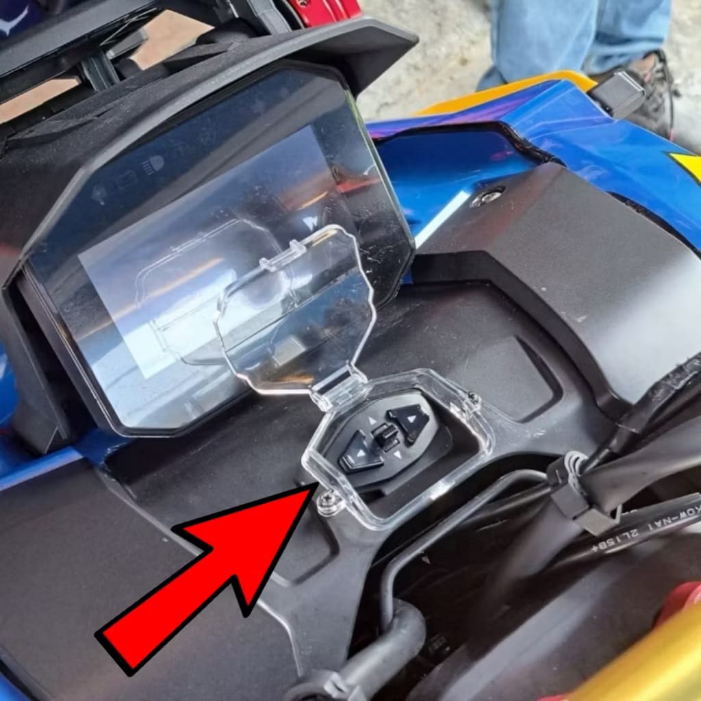 METER COVER BUTTON COVER ADV160 HANDLE METER COVER CLEAR PELINDUNG ...
