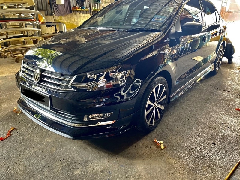 Volkswagen vento polo sedan facelift 2017 2018 2019 2020 bodykit body ...