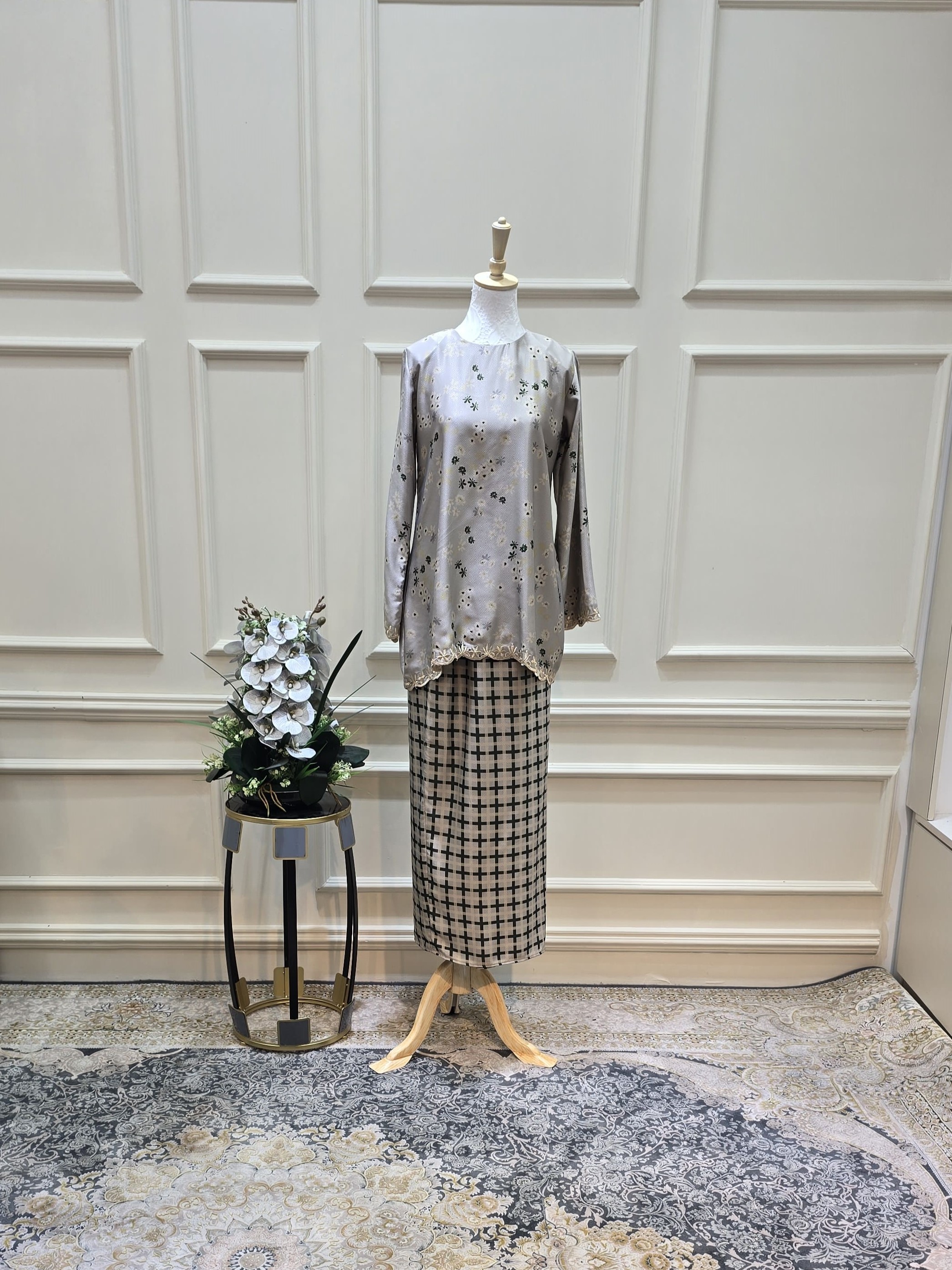 BAJU RAYA 2025 KURUNG KEDAH SUTERA DOBBY PREMIUM DESIGN #D 23 | Shopee ...