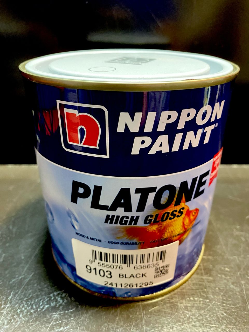Ready Stock 1L NIPPON PAINT PLATONE HIGH GLOSS WOOD & METAL READY MADE ...