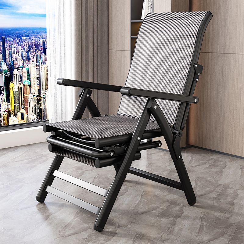 Folding chair lounge chair folding bed simple siesta tool office nap ...