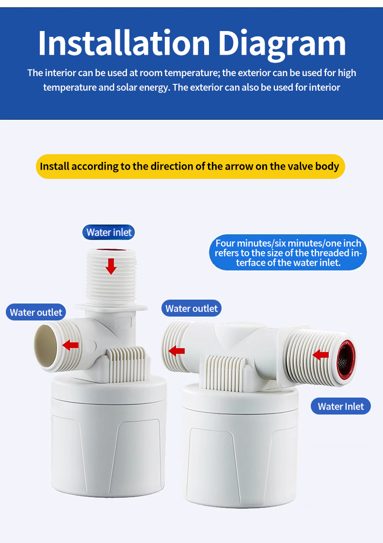 Water Overflow Stop Valve Water Level Controller Switch Fully Automatic ...