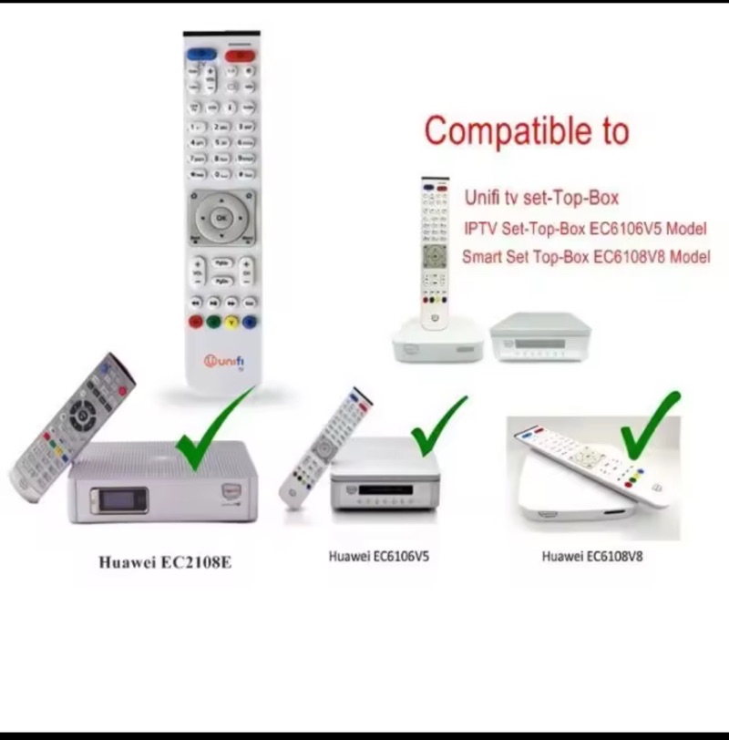 HyppTV Remote Control (White)REMOTE CONTROL FOR HYPPTV UNIFI TV (NO BOX ...
