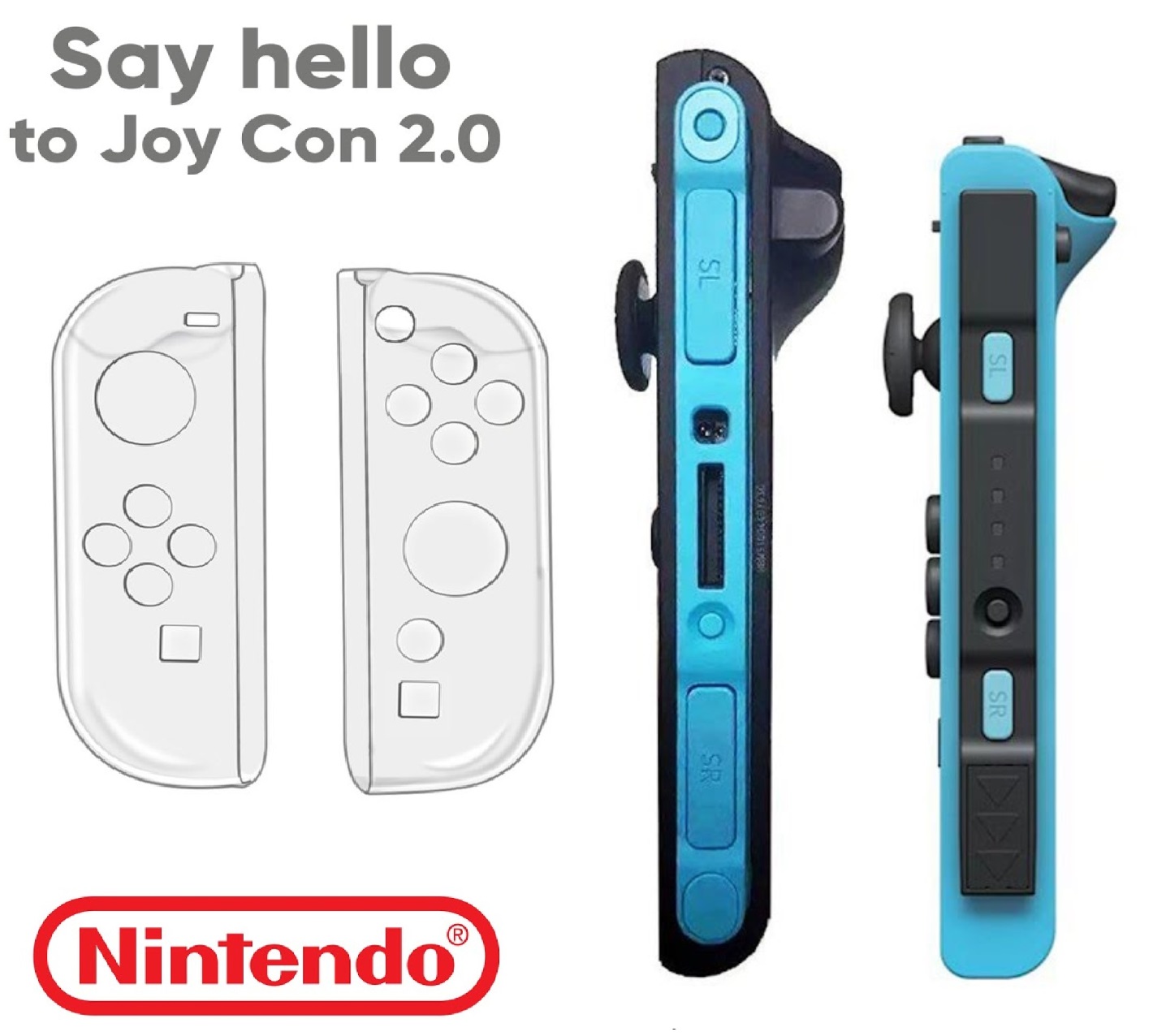 NINTENDO SWITCH 2 NS2 N2 (2025 NEW MODEL) MAGNETIC JOYCON Joy-con ...